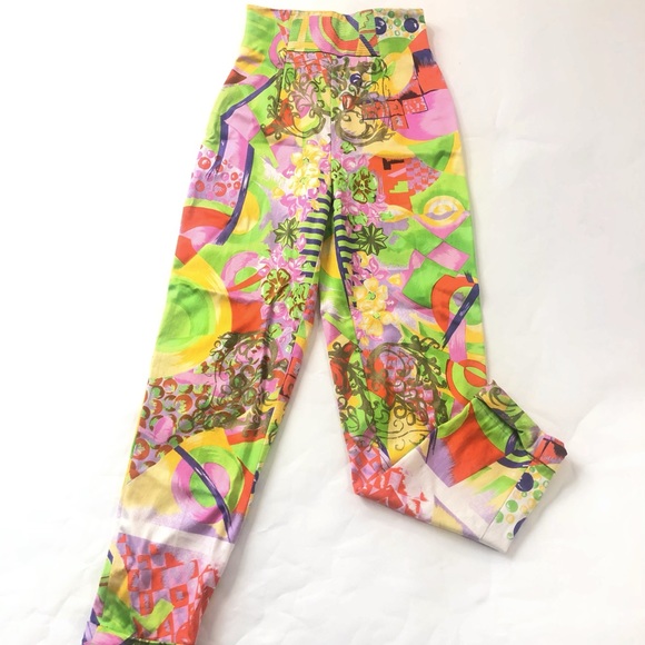 VERSACE PRE-OWNED patterned trouser - Picture 7 of 8